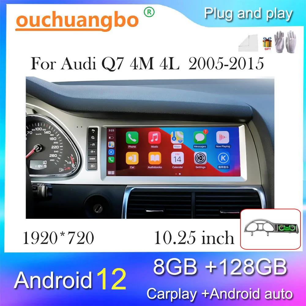 Ouchuangbo Ƽ̵ ׷ GPS ̼ ī÷,  , 10.25 ġ Q7 4M 4L MMI 3G 2005 2015